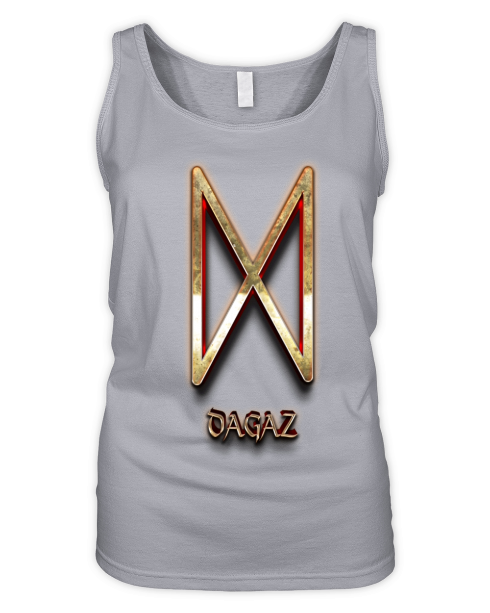 Norse Viking Mythology Dagaz Rune Organic Women's Tank Top