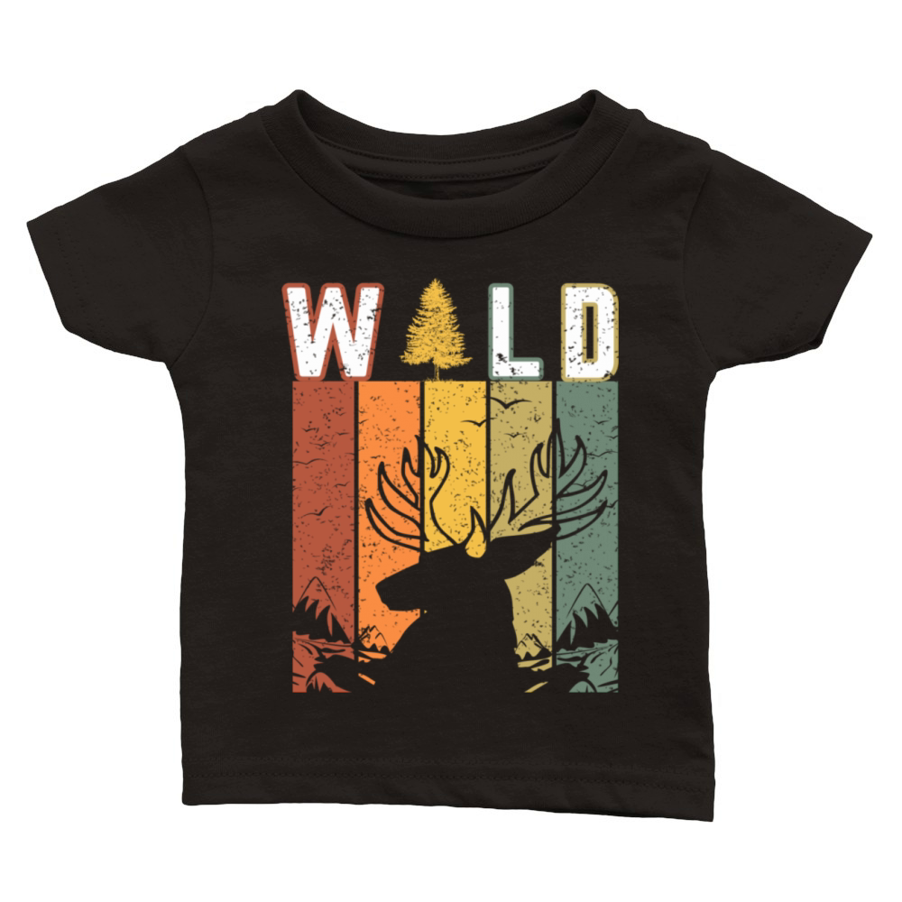 Wild deer Classic Baby Crewneck T-shirt