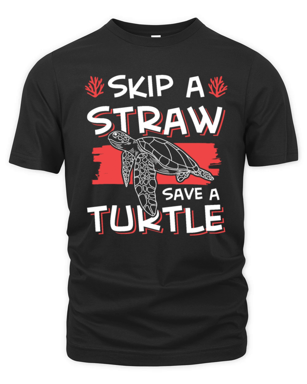 save the ocean turtle Organic Unisex T-shirt