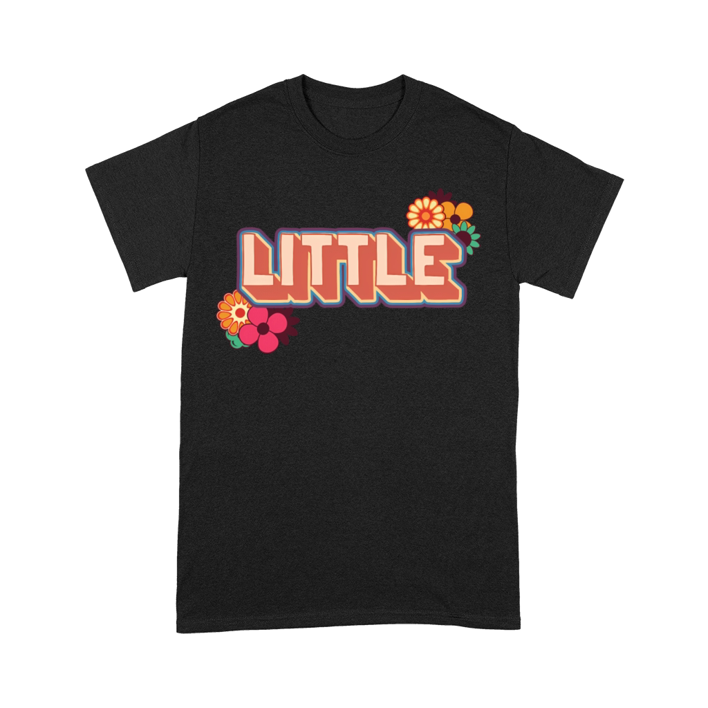 60S Style Little Reveal Flower Power Big Little We Premium T-shirt