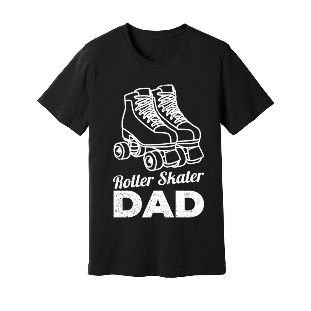 Roller Skating Papa Unisex Jersey Tee