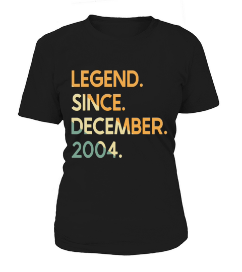 18 Years Vintage Legend Since December 2004 18th B Women's T-Shirt