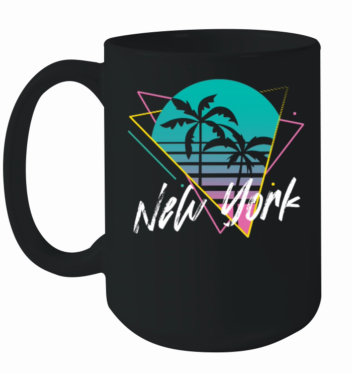 New York Usa Staate Ceramic Mug
