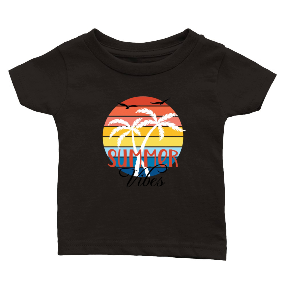Summer Vibes T-Shirt Classic Baby Crewneck T-shirt