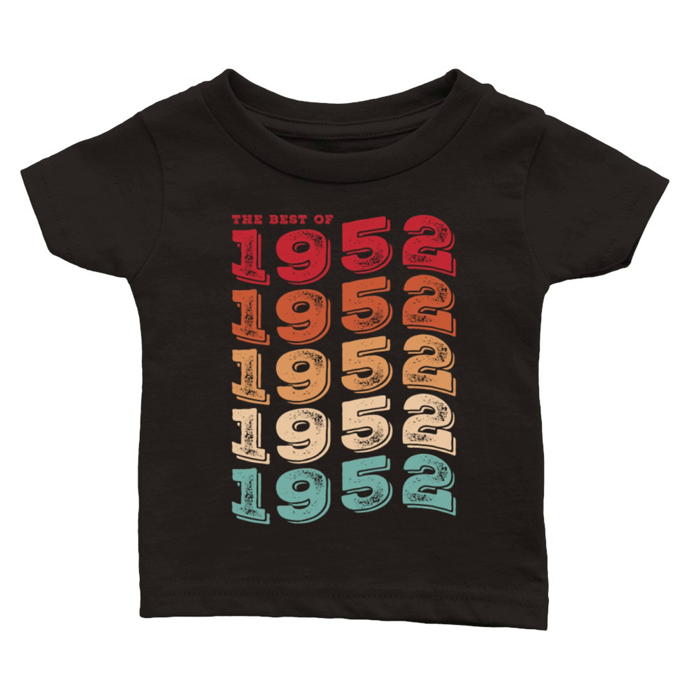 Vintage 1952 Gifts Legend for 71 Years Old - 71st Classic Baby Crewneck T-shirt
