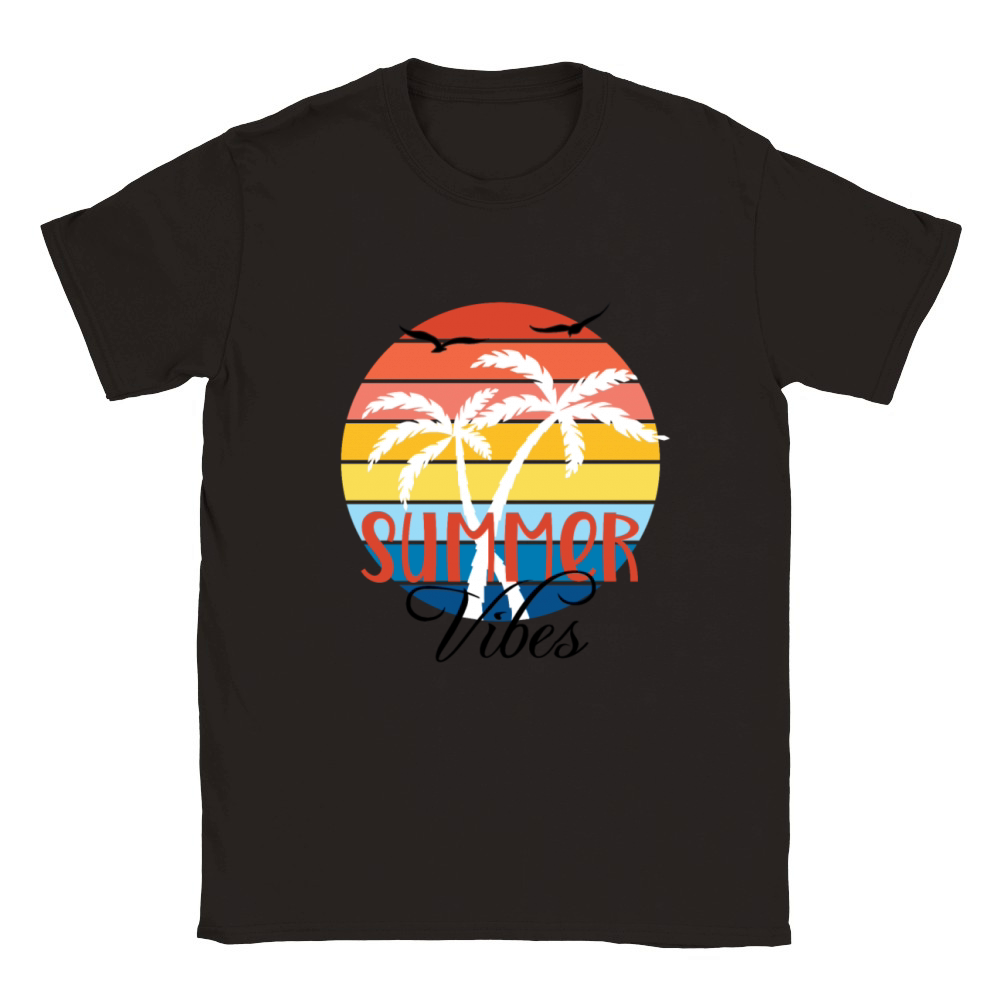 Summer Vibes T-Shirt Classic Kids Crewneck T-shirt