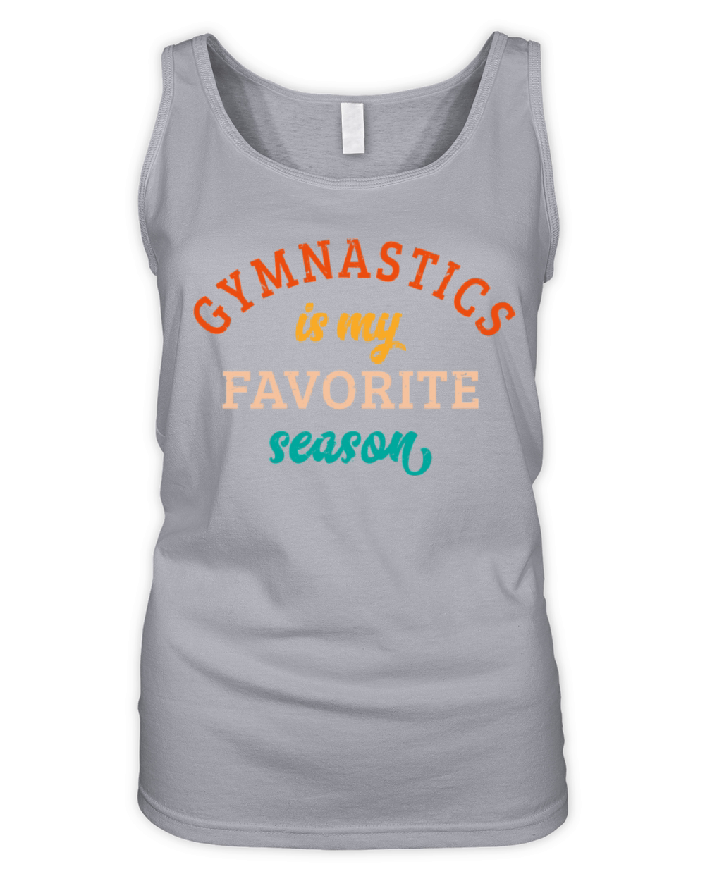 Gymnastics Is My Favorite Season Gymnastics Lover Organic Women's Tank Top