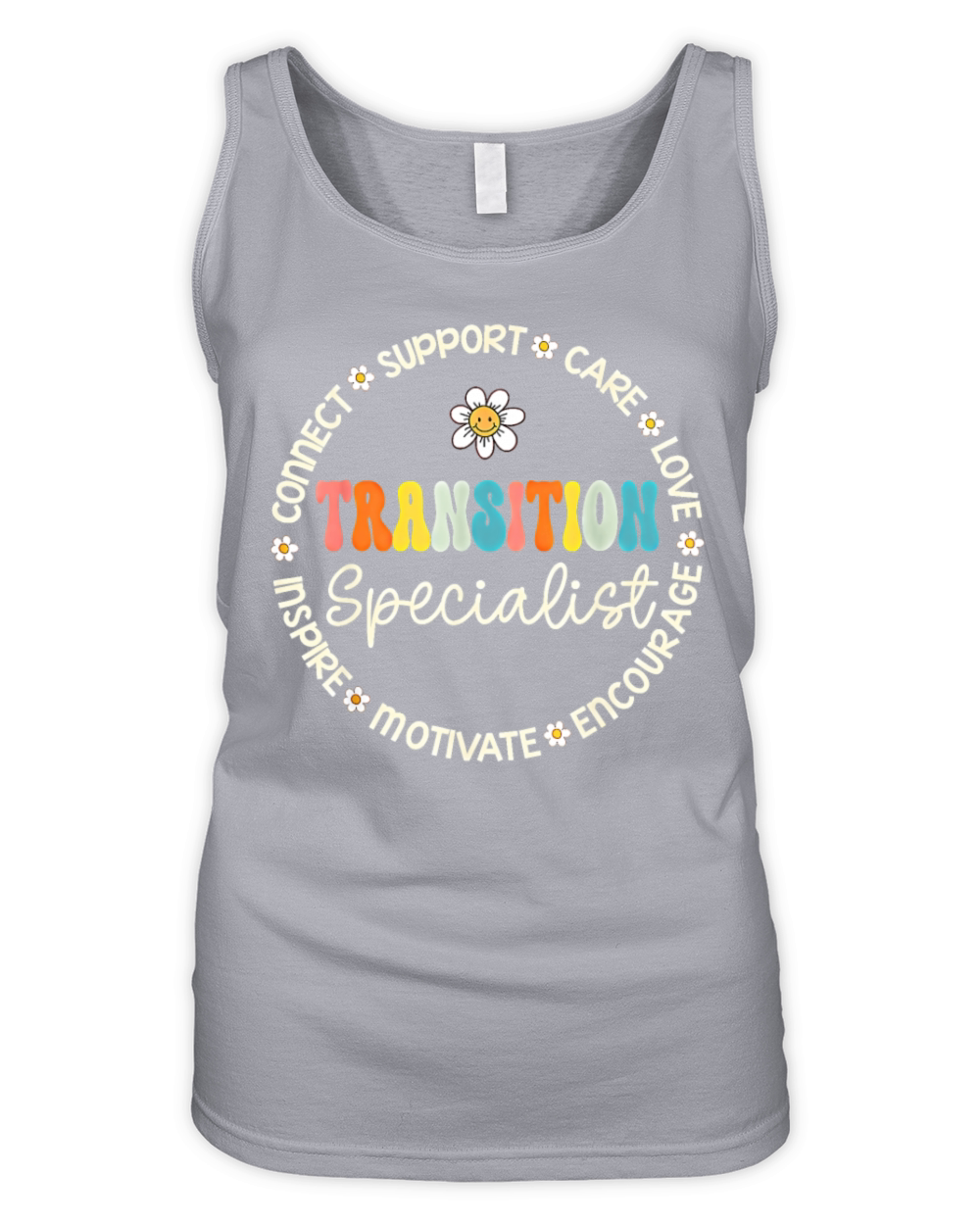 Transition Specialist Appreciation Week School Organic Women's Tank Top