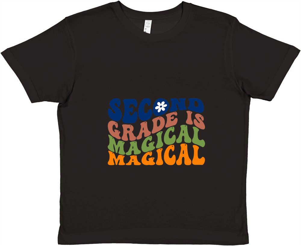 SECOND GRADE IS MAGICAL MAGICAL Premium Kids Crewneck T-shirt