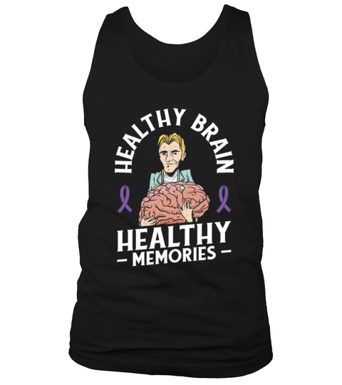Alzheimers Awareness Brain Doctors Health Tank Top Unisex