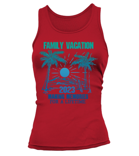 Summer Family Vacation Making Memories Tank top Woman