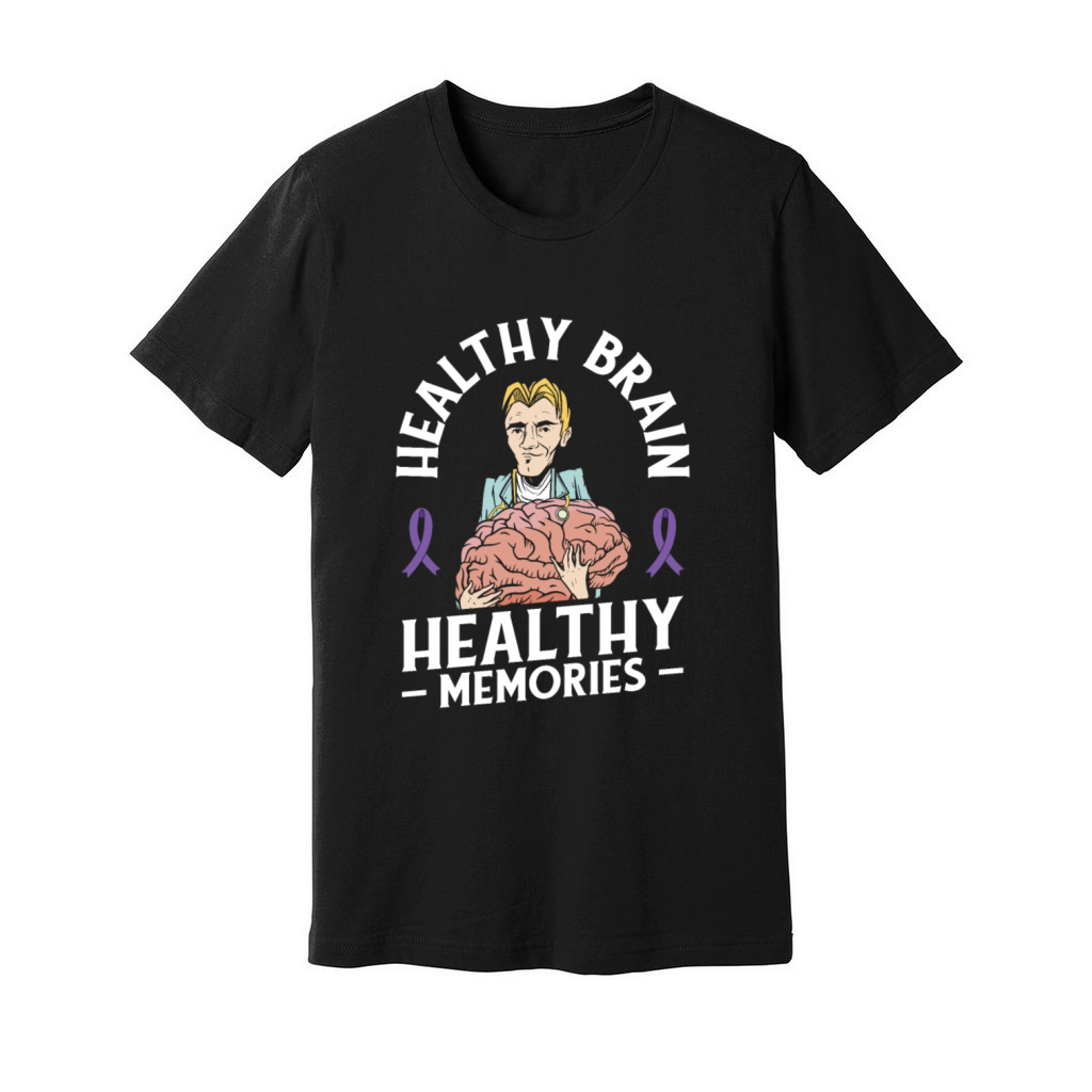 Alzheimers Awareness Brain Doctors Health Unisex Jersey Tee