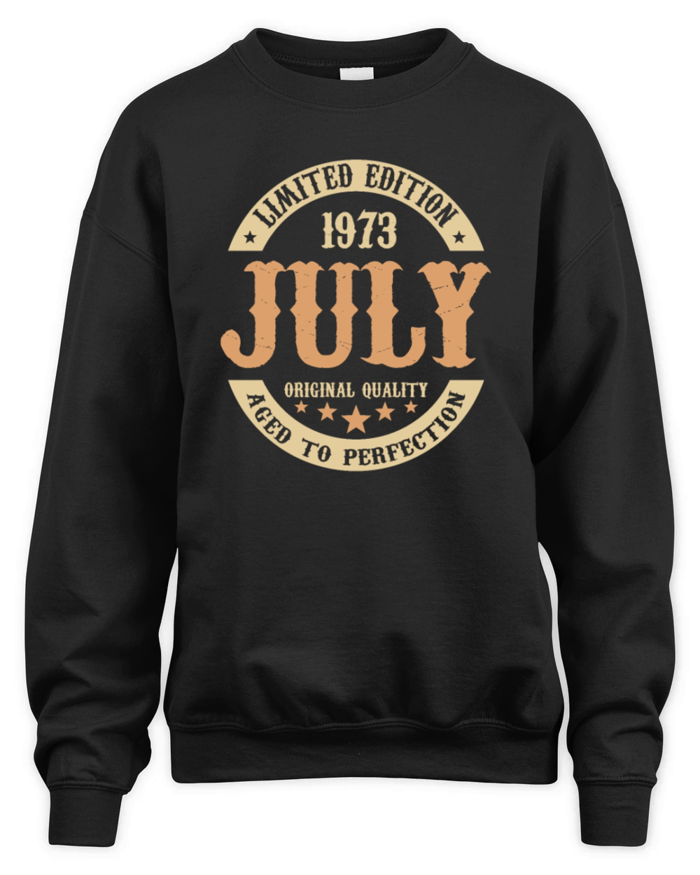 July 1973 Vintage Birthday Present Unisex Premium Crewneck Sweatshirt