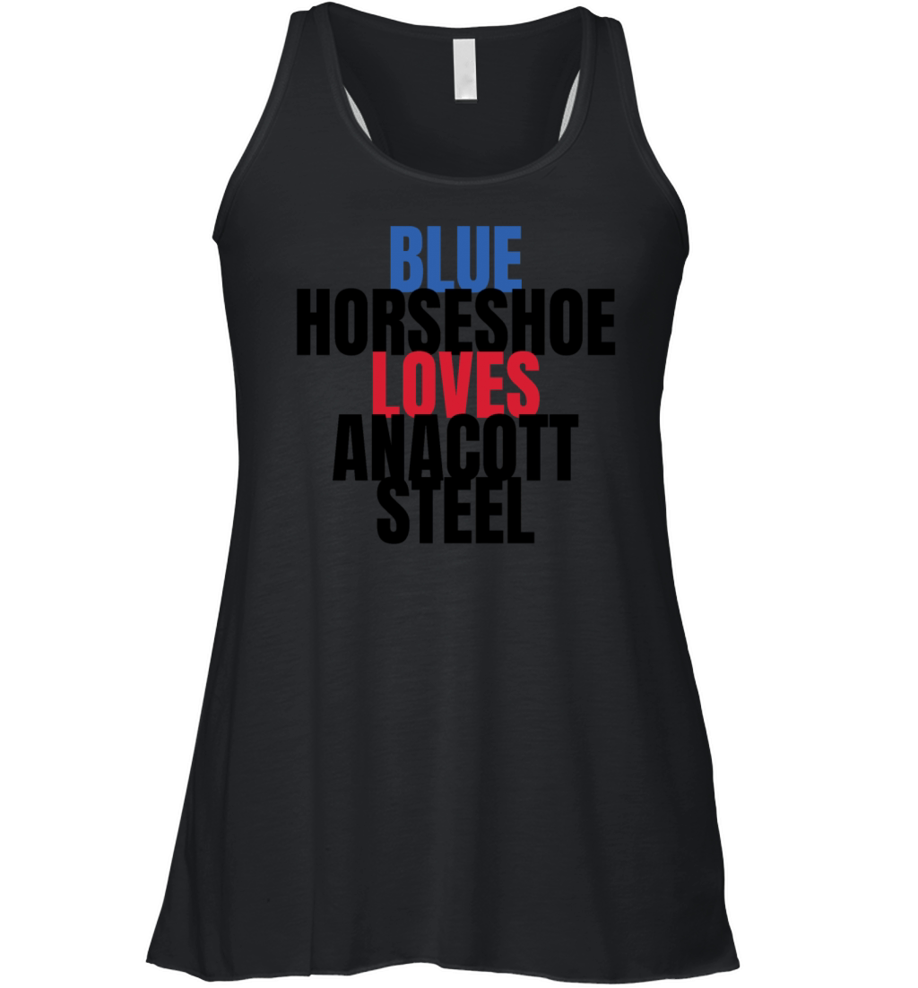 Blue Horseshoe Loves Anacott Steel Women's Flowy Tank Top