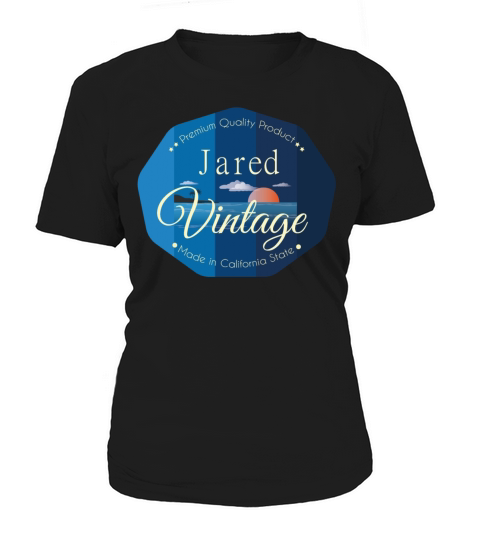 Jared First Name Vintage Blue Women's T-Shirt
