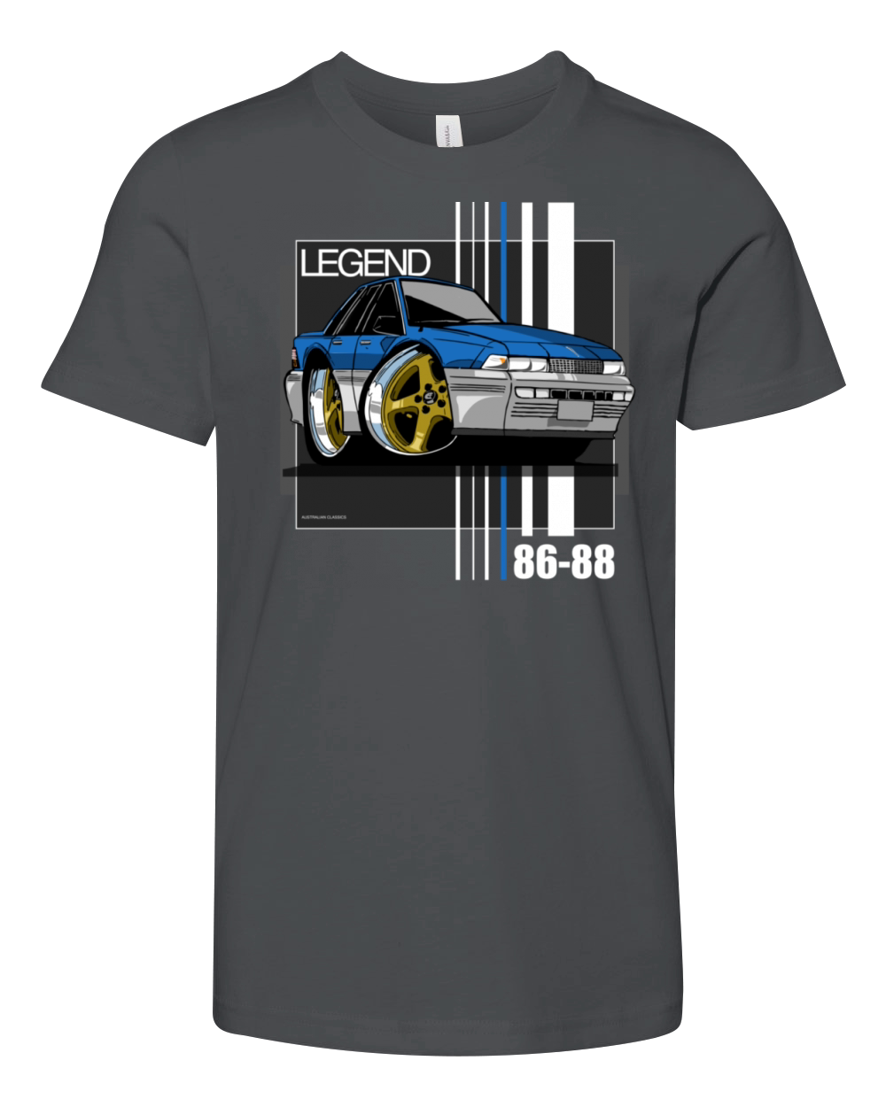 VL CALAIS blue Youth Unisex Jersey Tee