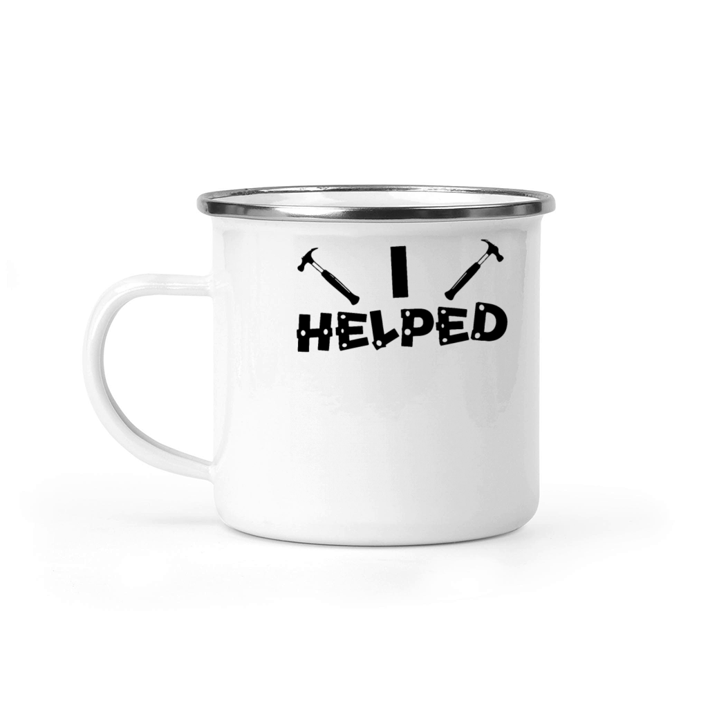 I HELPED Camping Mug