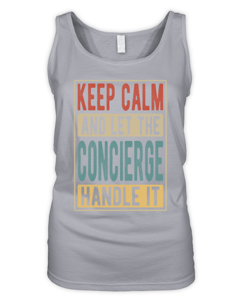 Concierge Retro Gift Organic Women's Tank Top
