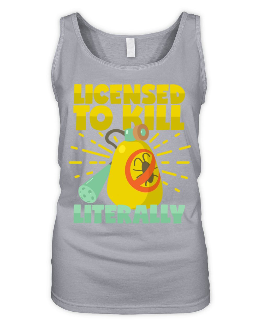 License To Pest Control Exterminator Organic Women's Tank Top