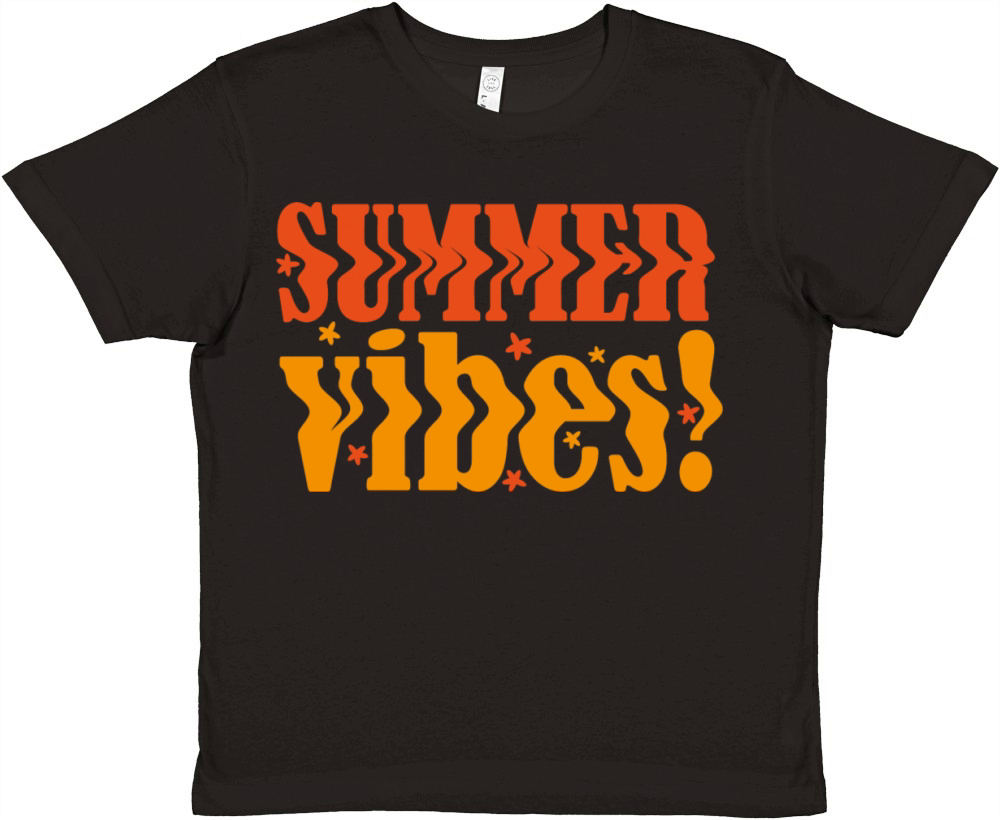 summer vibes Premium Kids Crewneck T-shirt