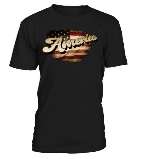 flag tatty vintage america skew 4th july T-Shirt Unisex