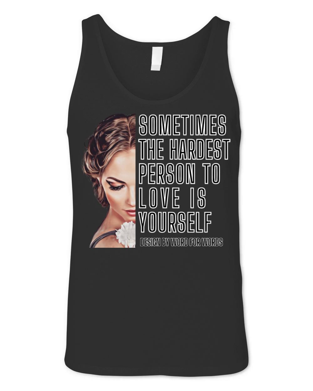 Sad Quotes About Love Unisex Jersey Tank