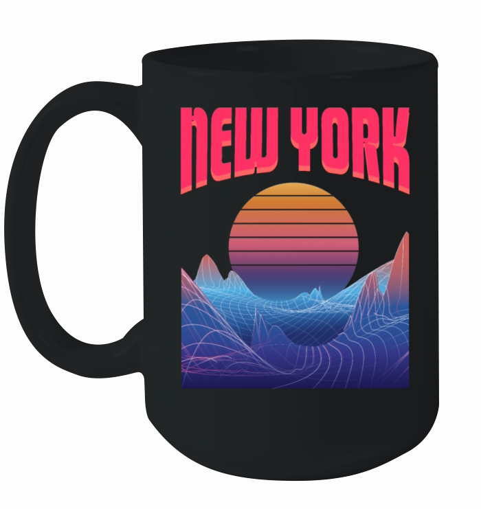New York Usa Staate Ceramic Mug