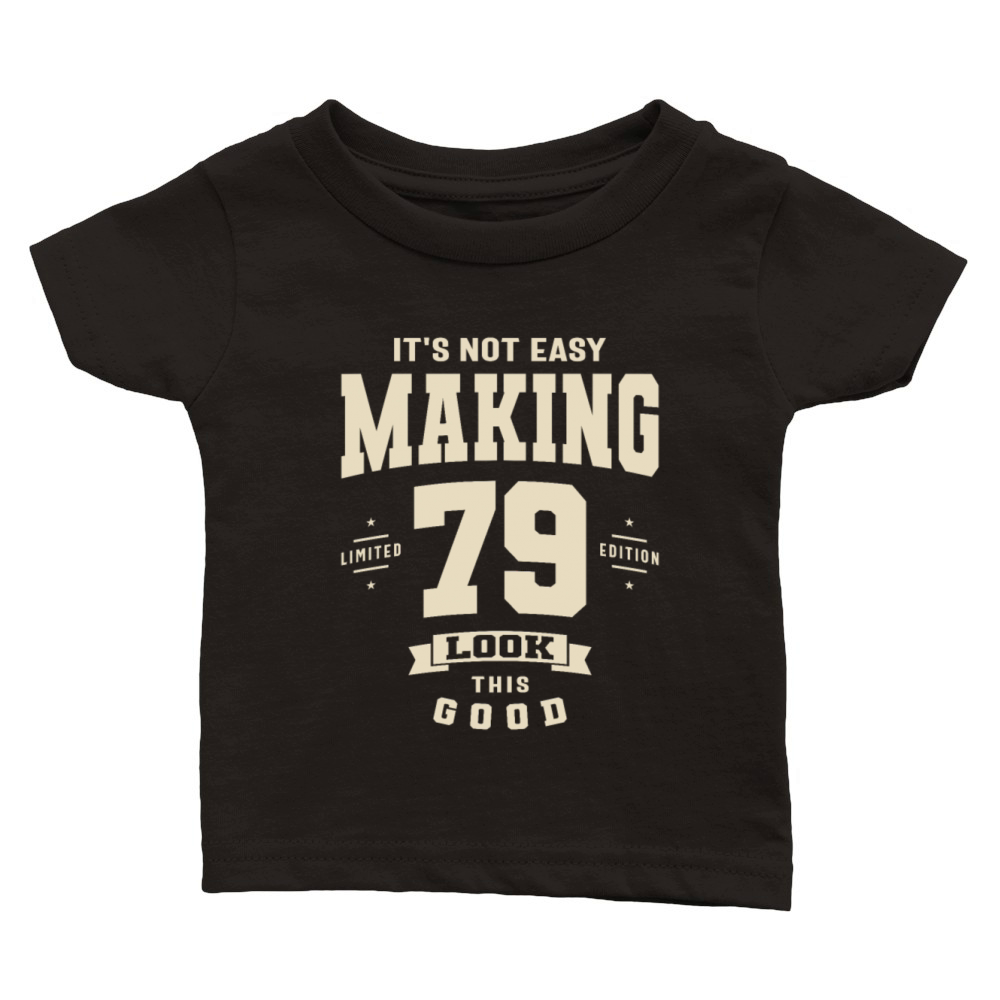 Legendary 79 - Born in 1944 - 79th Birthday Classic Baby Crewneck T-shirt
