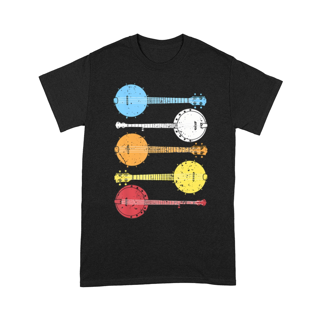 Vintage Banjo Retro Banjo Country Music Bluegrass Comfort T-shirt