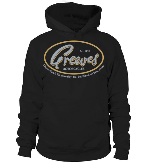 Greeves Motorcycles Hoodie Unisex