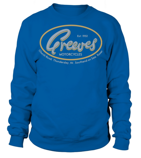 Greeves Motorcycles Sweatshirt Unisex