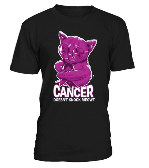 Cat Honors Cancer Caregivers T-Shirt Unisex