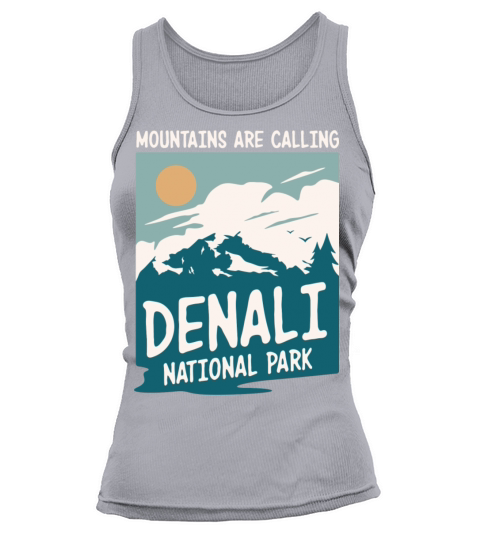 Alaska Denali National Park Retro Vintage Design Tank top Woman