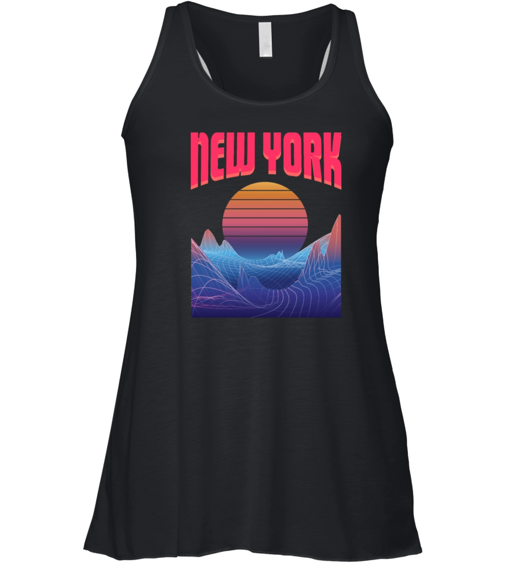 New York Usa Staate Women's Flowy Tank Top