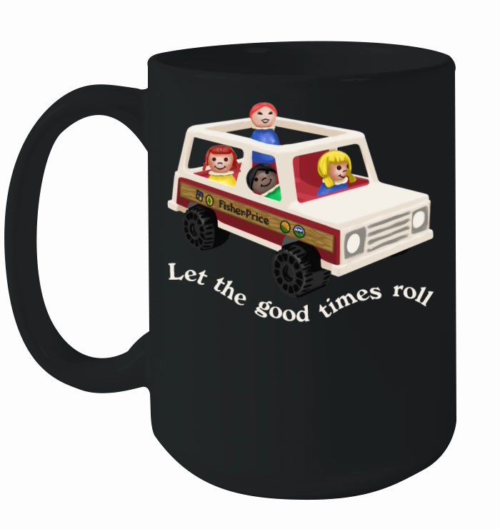 Little People Let The Good Times Roll Ceramic Mug