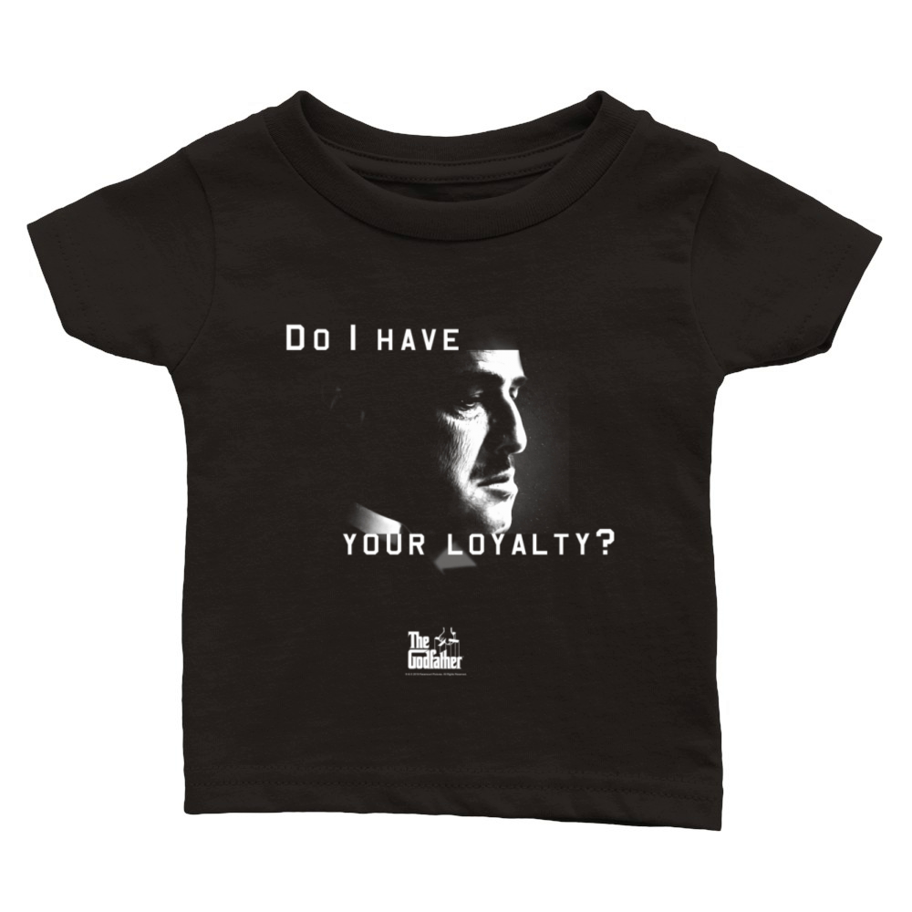 The Godfather Don Vito Corleone Do I Have Your Loy Classic Baby Crewneck T-shirt