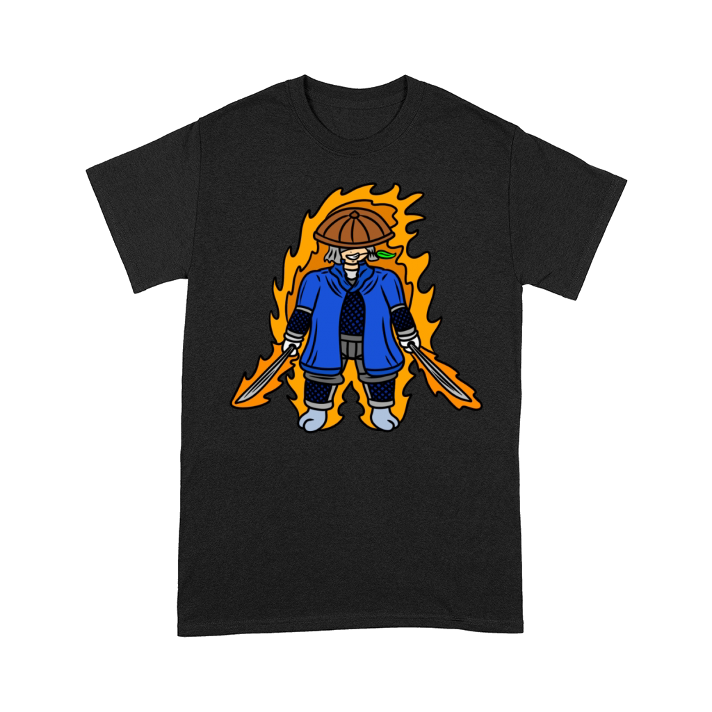 Cool Cartoon Samurai Comfort T-shirt