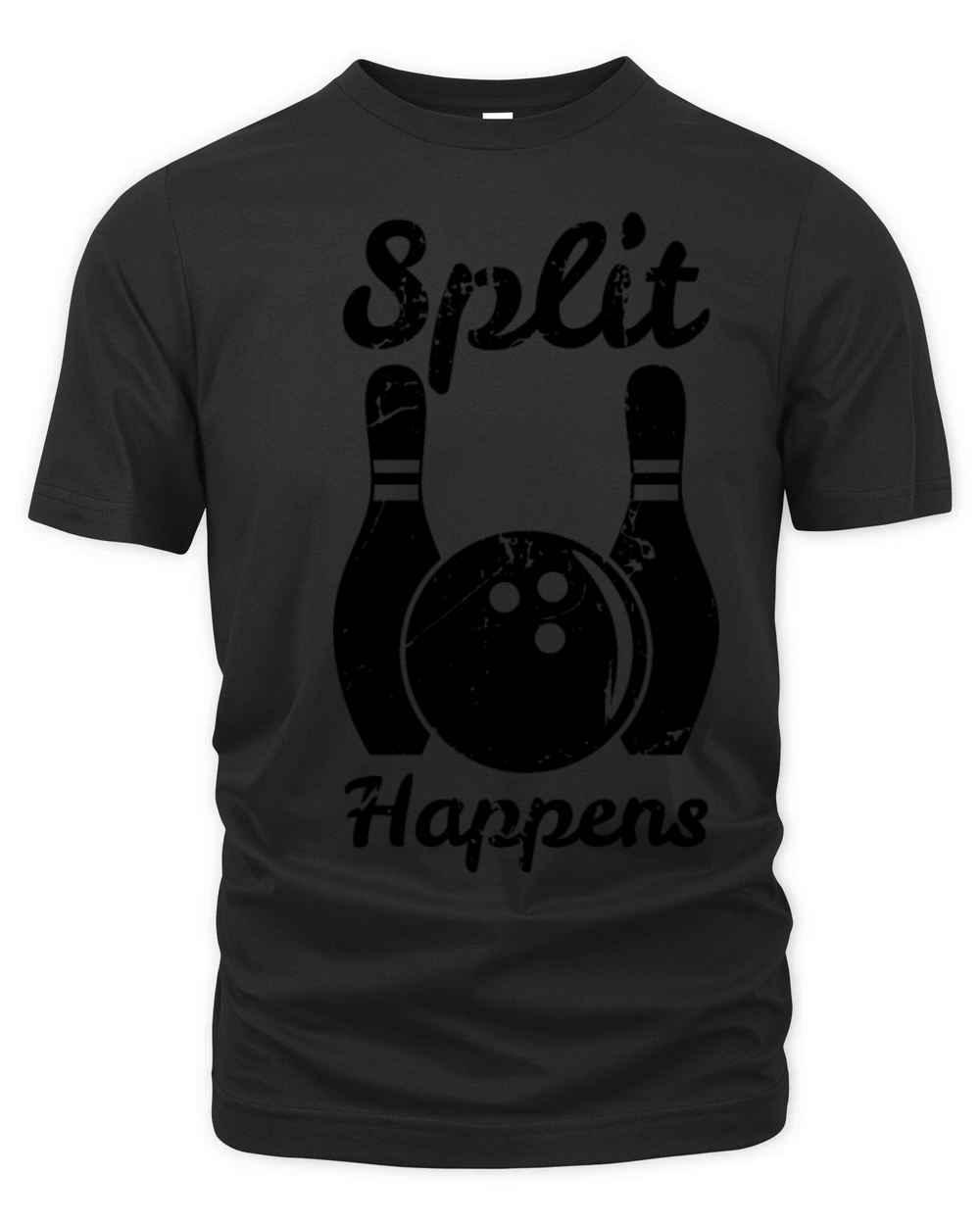 Bowling Wordplay Organic Unisex T-shirt