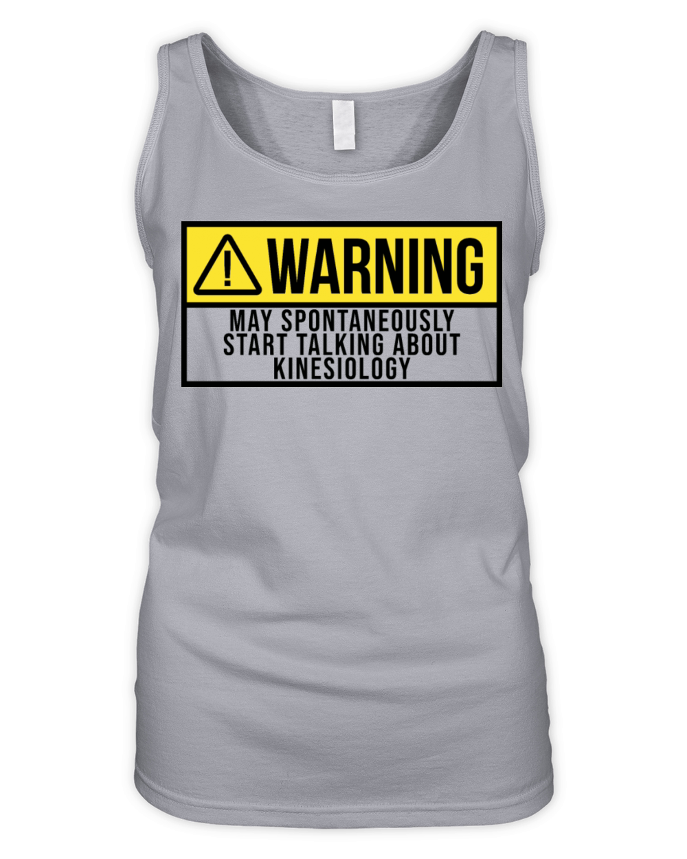 May Spontaneously Start Talking About Kinesiology Organic Women's Tank Top