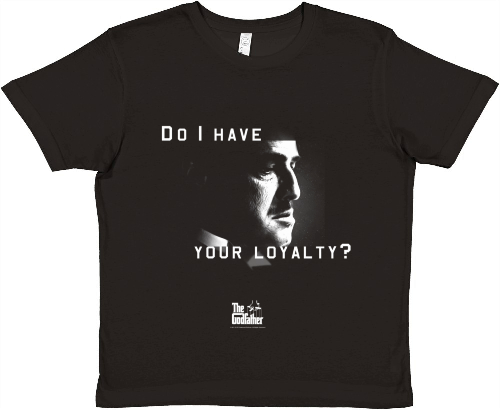 The Godfather Don Vito Corleone Do I Have Your Loy Premium Kids Crewneck T-shirt