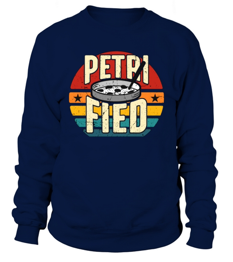 Microbiologist Petri-fied Retro Biologist Science Sweatshirt Unisex