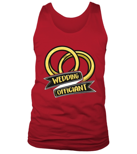 Officiant Wedding Officiant Counselor Ordained Tank Top Unisex