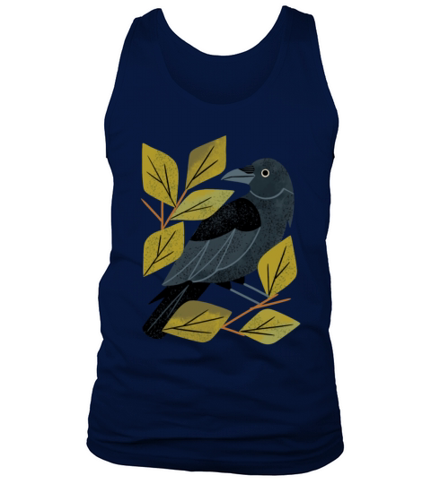 Perching Raven Tank Top Unisex