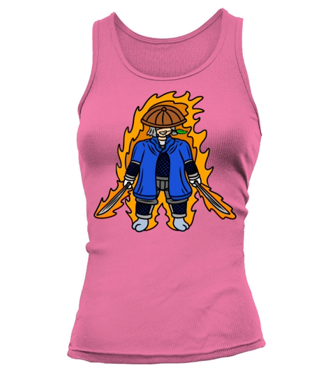 Cool Cartoon Samurai Tank top Woman