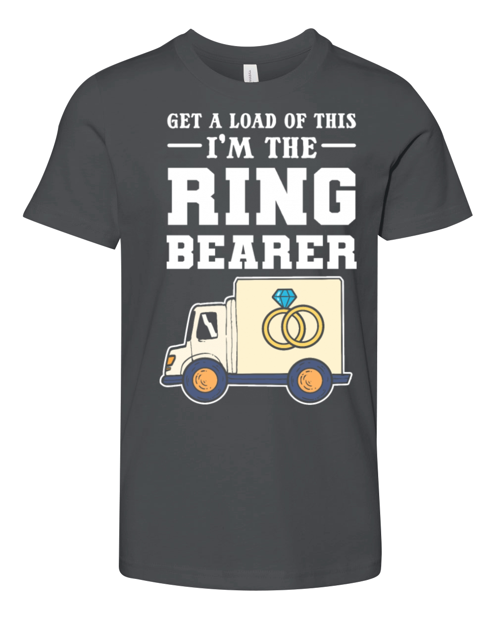 The Ring Bearer Funny Person Gift Youth Unisex Jersey Tee