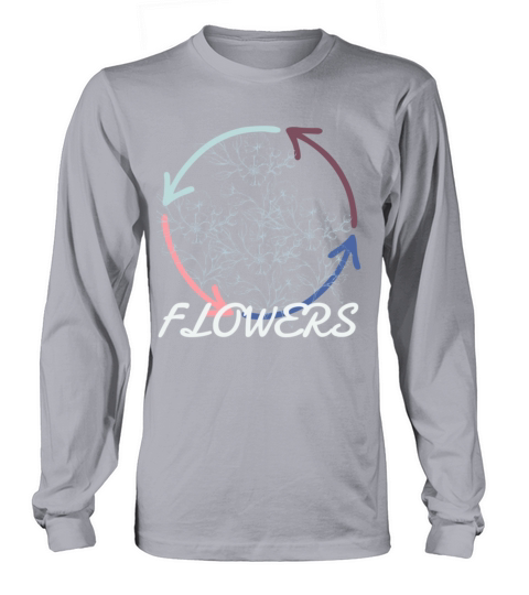 Flowers Colorful Long sleeved Unisex