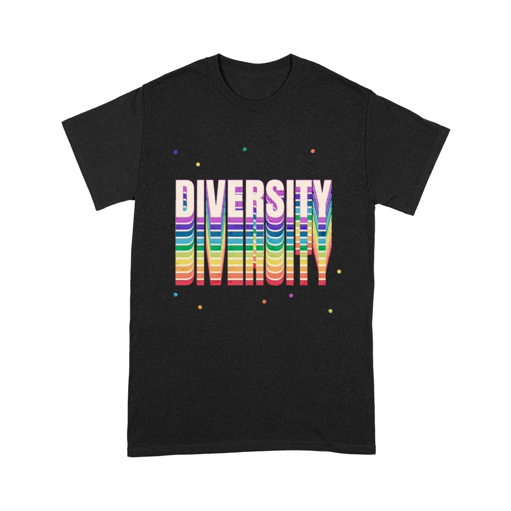 Diversity Rainbow Colors LGBTQ Pride Month Premium T-shirt