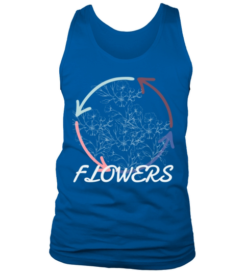 Flowers Colorful Tank Top Unisex