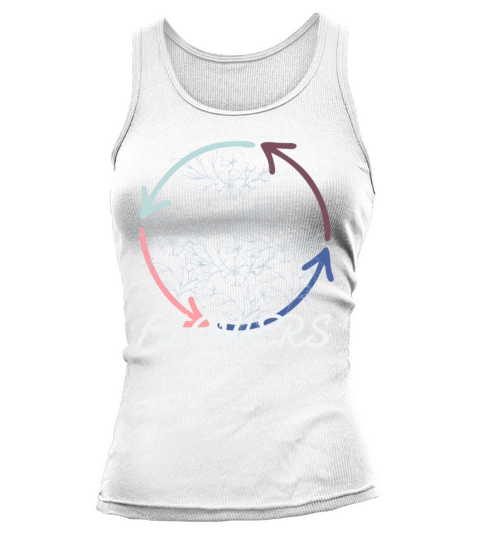 Flowers Colorful Tank top Woman