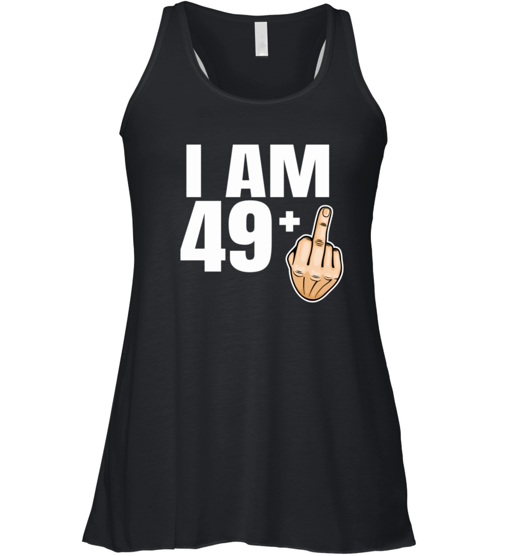50Th Middle Finger Women's Flowy Tank Top
